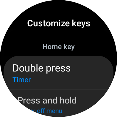 Changer les boutons sur Galaxy Watch 4