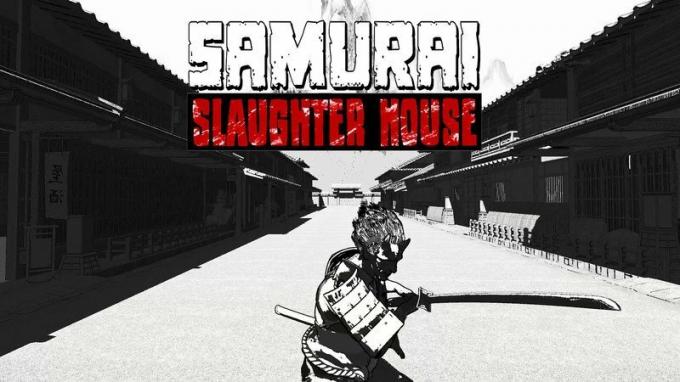 Captura de tela do Samurai Slaughter House