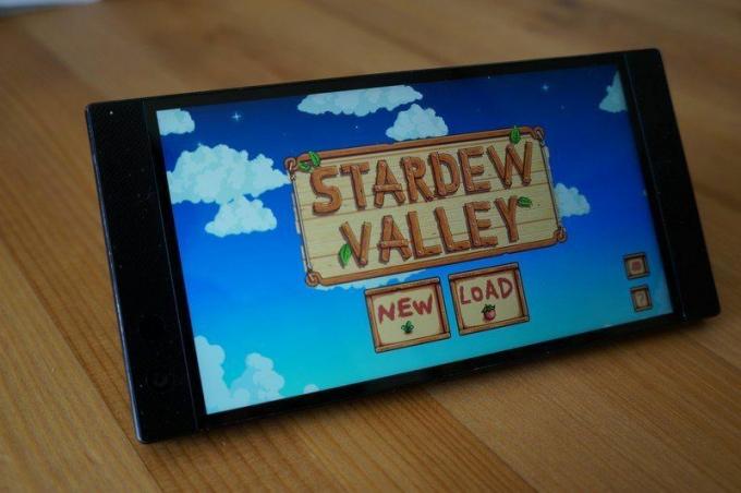 Stardew Valley på en Razer Phone 2