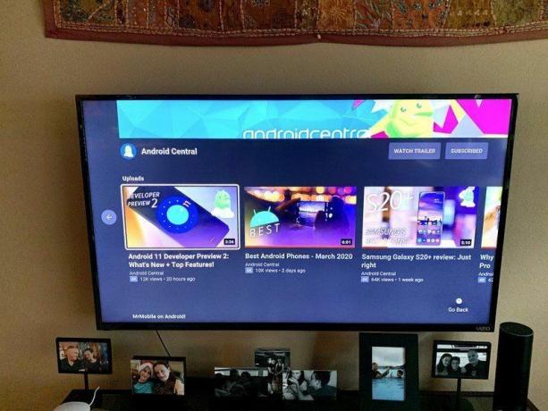 Android Central YouTube på Fire TV Stick