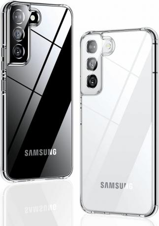 כיסוי קריסטל שקוף של Humixx Samsung Galaxy S22