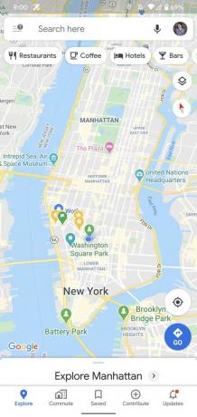 Recomendaciones de restaurantes de Google Maps