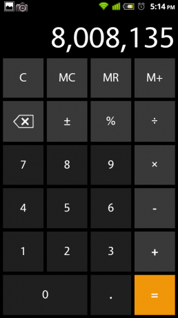 Seven+ Kalkulator