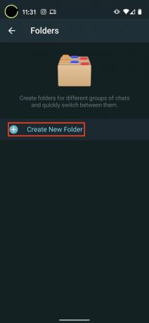 Sådan oprettes chatmapper Telegram 4