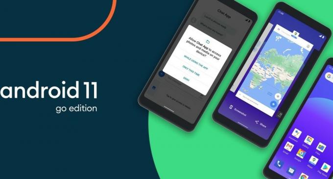 „Android 11“ („Go“ leidimas) yra oficialus tobulinant greitį ir privatumą