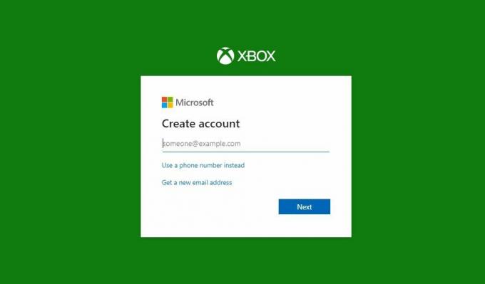 Crear una cuenta de Xbox