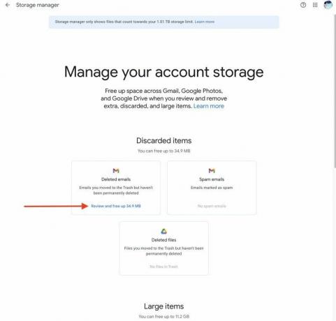 So verwalten Sie das kostenlose Google One Storage Web 2