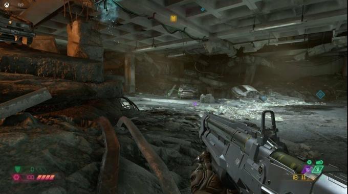 Zrzut ekranu Xbox Xcloud Doom Eternal
