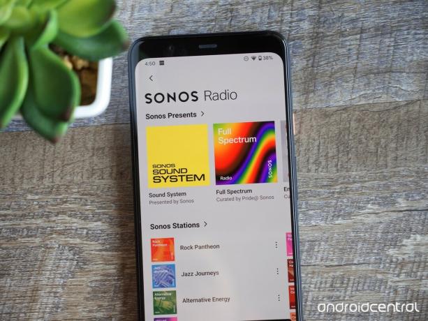 Aplicativo para Android Sonos Radio Sonos S2
