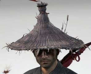 Obrezani slamnati šešir duha farmera Tsushima