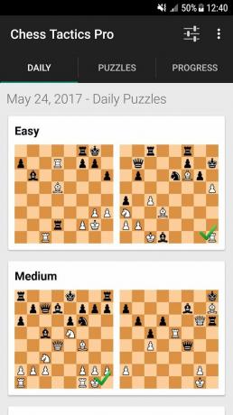Tácticas de ajedrez Pro