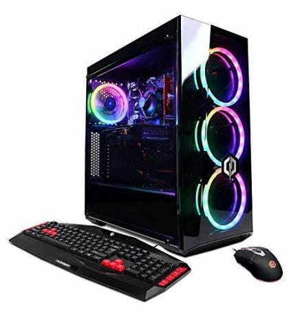 CYBERPOWERPC Gamer Xtreme VR Gaming PC, Intel Core i5-9400F 2,9 GHz, NVIDIA GeForce GTX 1660 6 GB, 8 GB DDR4, 240 GB SSD, 1 TB HDD, WiFi Ready & Win 10 Home (GXiVR8060A8, fekete)