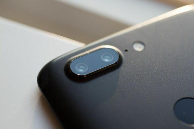 OnePlus 5T: s helt nya dubbla kamerauppsättning.