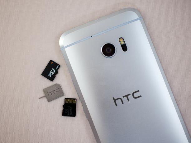 HTC 10 microSD-kaarten