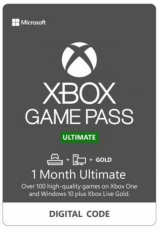 „Xbox Game Pass Ultimate“ kortelė