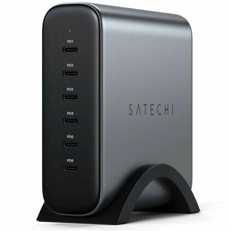 Satechi 200W 6 portos USB-C GaN töltő