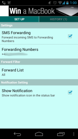 SMS automático
