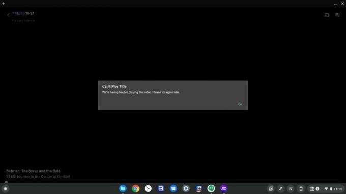 Hbo Max ne jouera pas à Chrome OS