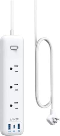 Anker USB C Power Strip com fornecimento de energia: US$ 39,99