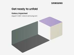 Samsung Galaxy Unpacked August 2021: Jak se dívat a co očekávat