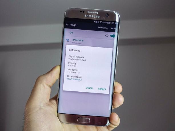 Feilsøking av vanlige Wi-Fi-problemer på Galaxy S7
