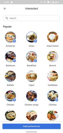„Google Maps“ restorano rekomendacijos