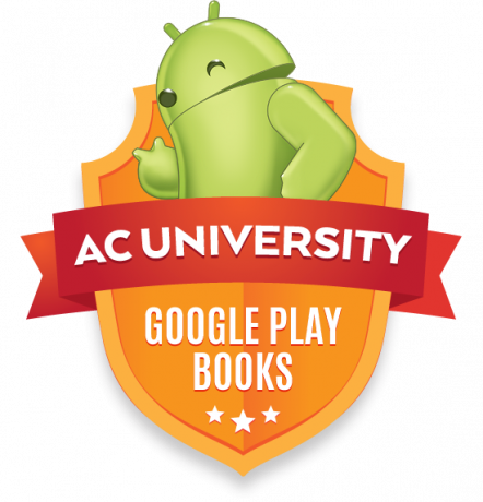 Android Central University - Cărți Google Play
