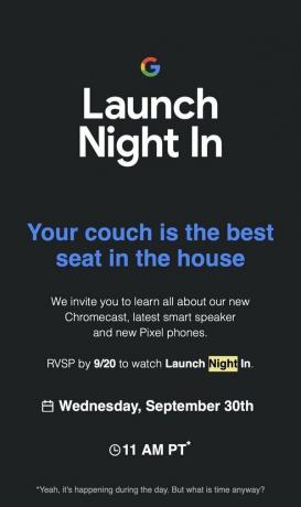 Google Launch Night In