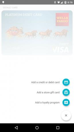 Faceți clic pe butonul Adăugați card de credit sau de debit