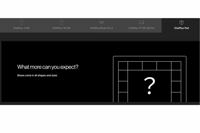 Το teaser του OnePlus Pad εντοπίστηκε στον ινδικό ιστότοπο
