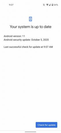 Google Pixel Update-Einstellungen