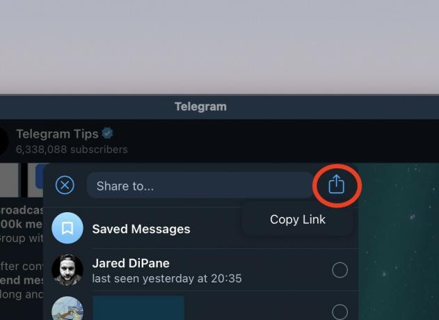 So erstellen Sie Share Telegram Widgets Desktop 2