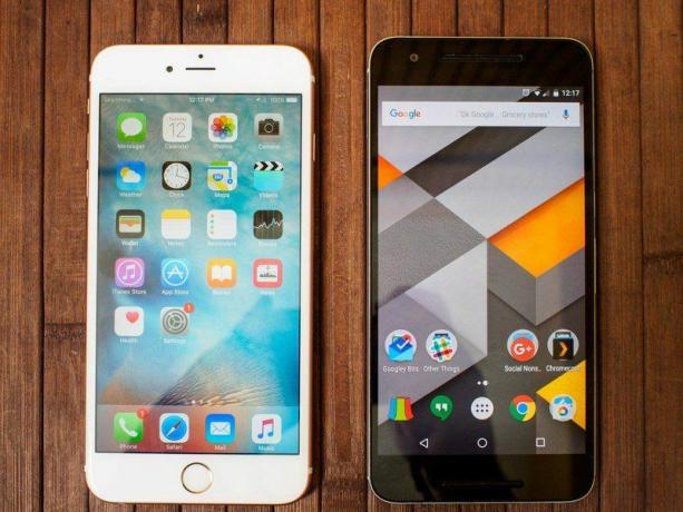 Nexus 6P לעומת iPhone 6s Plus