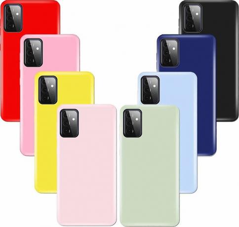 Coques Chenlingy Silicone Render Galaxy A72