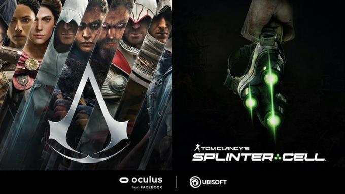 Oculus Facebook Ubisoft Assassins Creed Splinter Cell