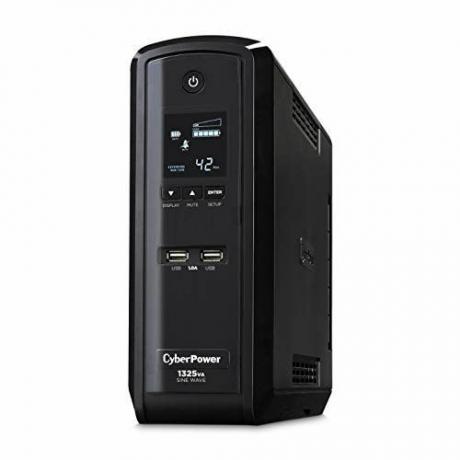 CyberPower GX1325U 1325 VA 810 watt 10 uttak Pure Sine Wave med USB-ladeporter