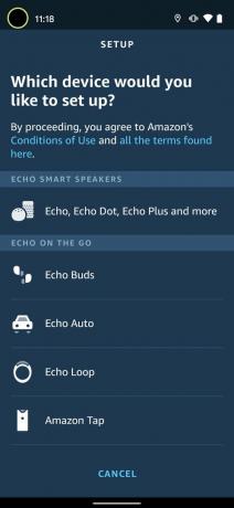 Configurarea Amazon Echo Pasul 5