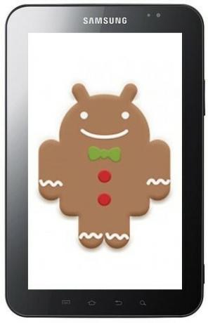Gingerbread en el Galaxy Tab