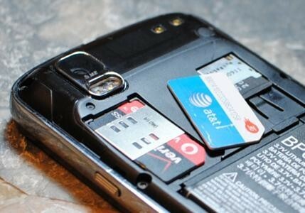 Κάρτα SIM Motorola Droid Pro