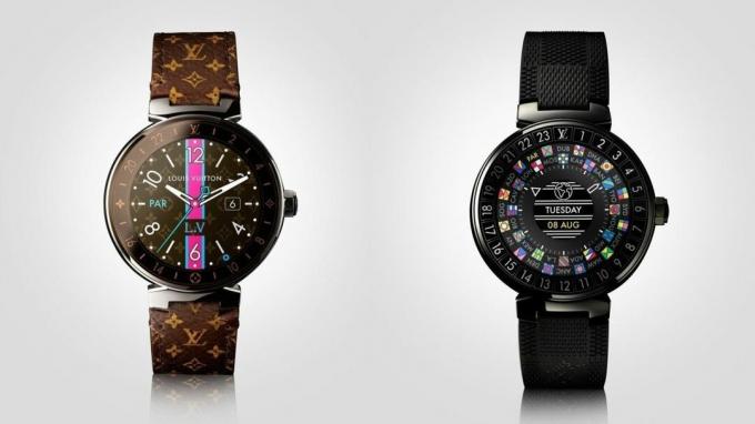 Louis Vuitton Tambour Horizon (2019) Draag een OS 2-smartwatch
