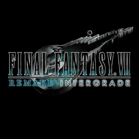 Final Fantasy Remake Intergrade Logosu Siyah