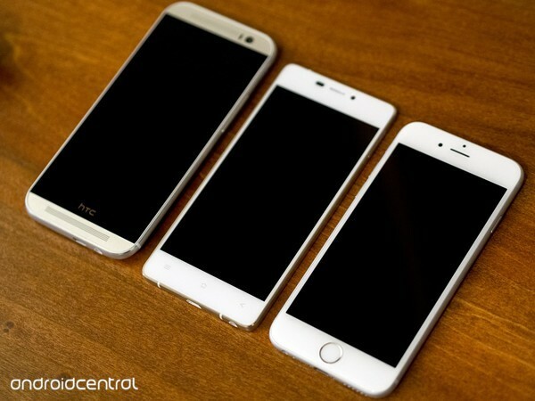 HTC One M8, Blu Vivo Air ve iPhone 6