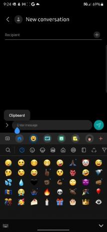 Samsung-toetsenbord Emoji-paar