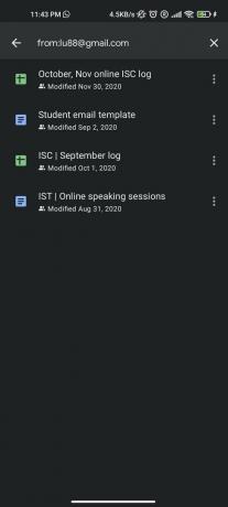 Google Диск Намиране на файлове По -лесен Android