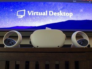 La dernière mise à jour du bureau virtuel vous permet de jouer à des jeux PC VR à 120 Hz sur Quest 2