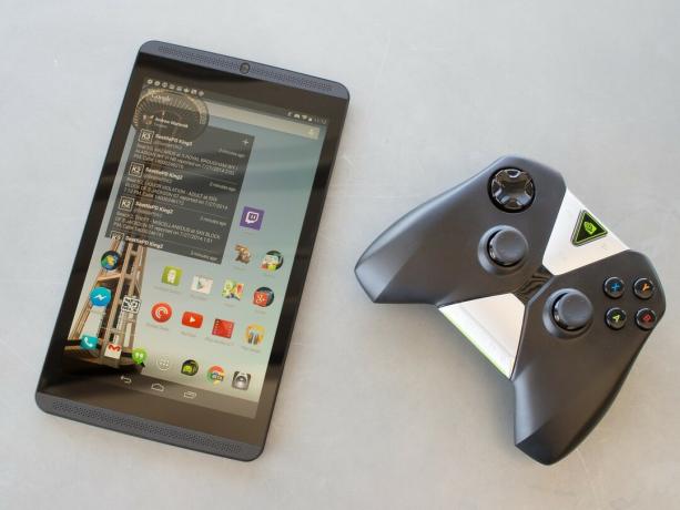 NVIDIA Shield Tablet και ασύρματο χειριστήριο