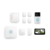 Kit de 8 piese Ring Alarm (a doua generație) cu Ring Video Doorbell (versiunea 2020) și Echo Show 5 (a doua generație):