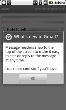 Spremembe v Gmailu
