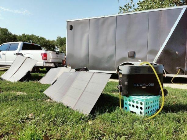 Charge solaire Ecoflow Delta Pro