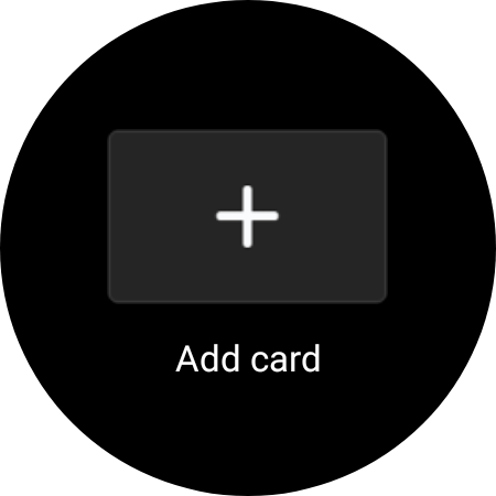 Kártya hozzáadása a Samsung Pay alkalmazáshoz a Galaxy Watch 5 készüléken